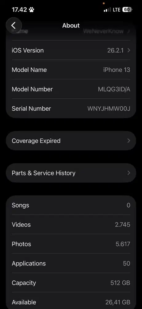 Iphone 13 512GB Digimap