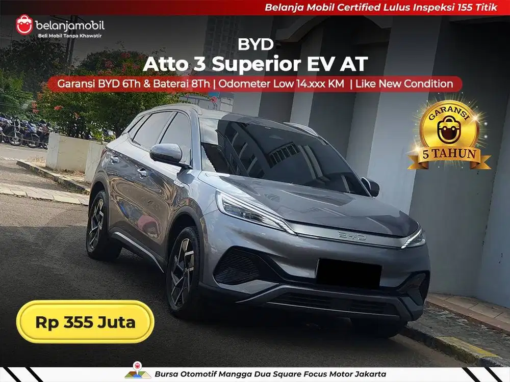 [ LOW KM 14RB ] BYD Atto 3 Atto3 Superior EV AT 2024 2025