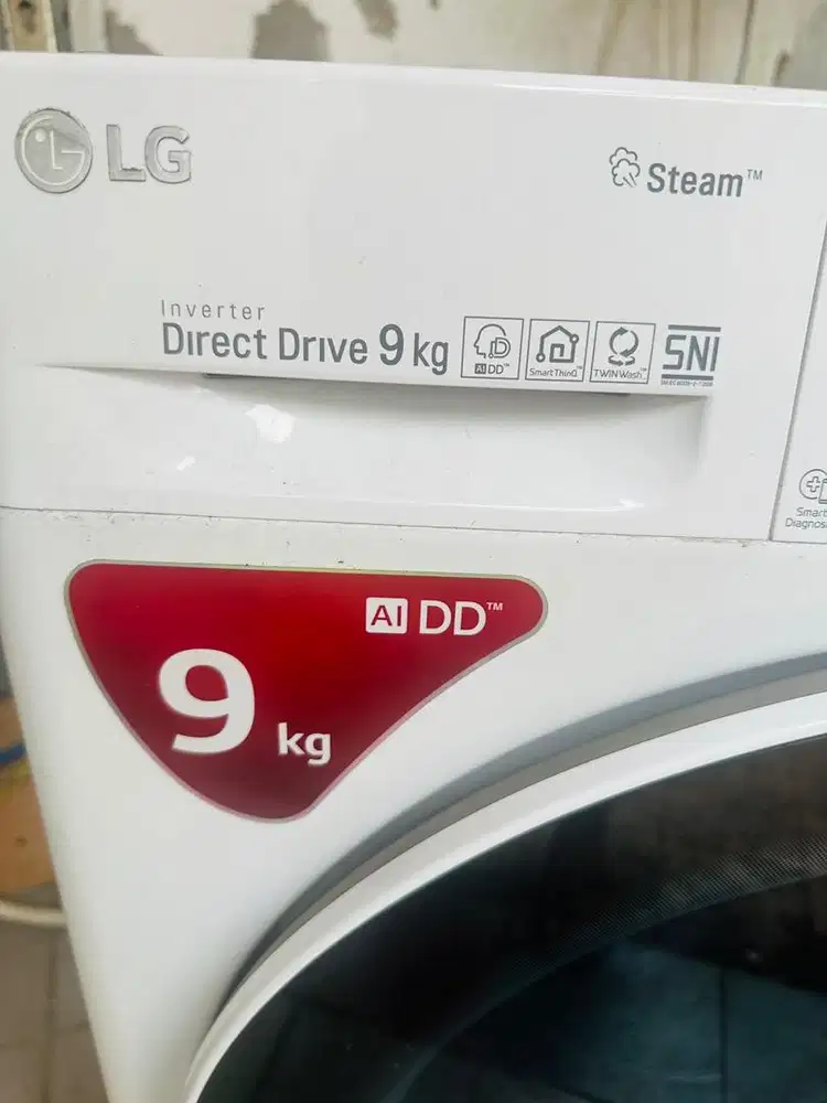 Mesin Cuci LG 9 Kg DD