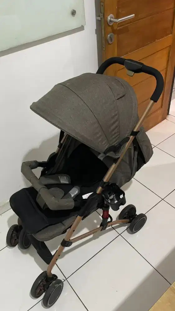 STROLLER PLIKO SPRINT RX WARNA BROWN MURAH