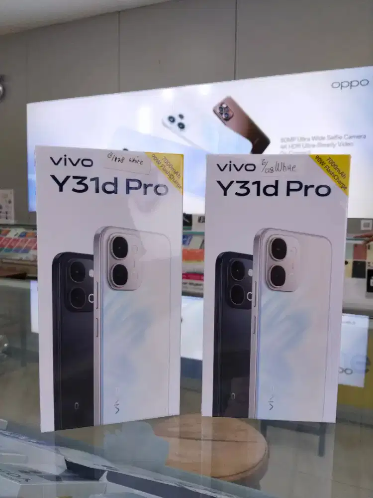 VIVO Y31DPro , 7000mAh , 6GB/128GB , 8GB/128GB , Garansi Resmi