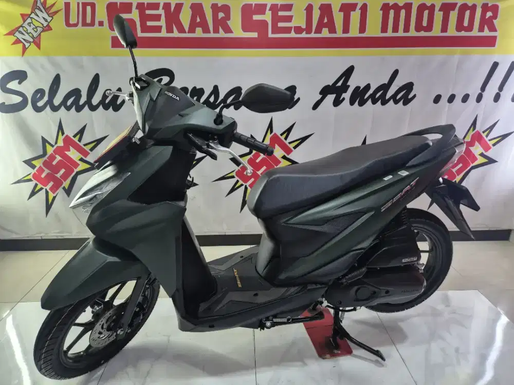 Honda Beat deluxe all-new km 6 ribuan iss