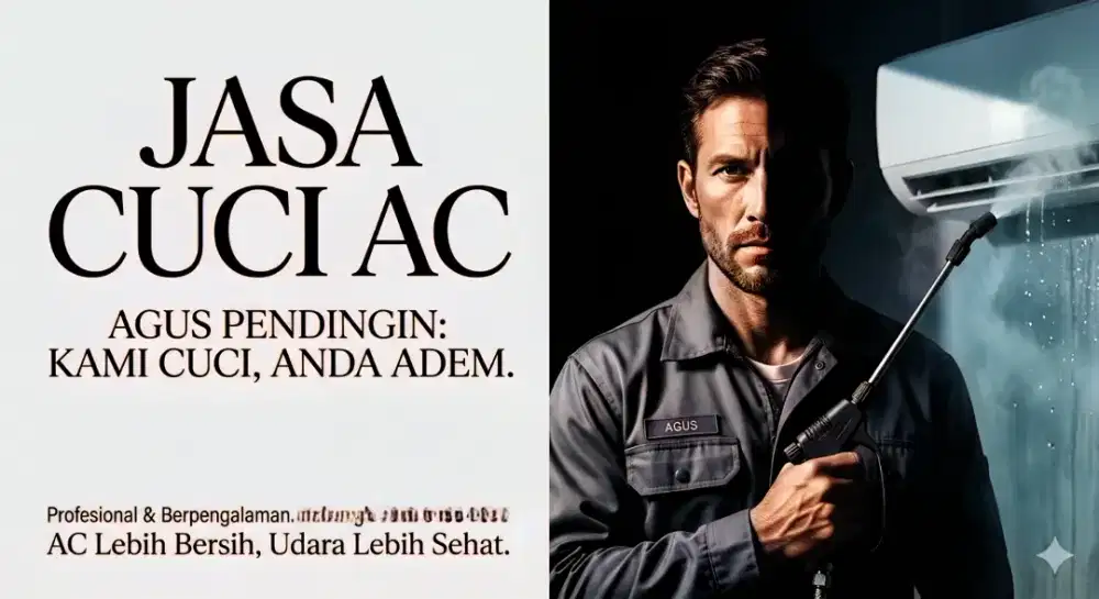 dicari tukang cuci ac pengalaman dan jujur