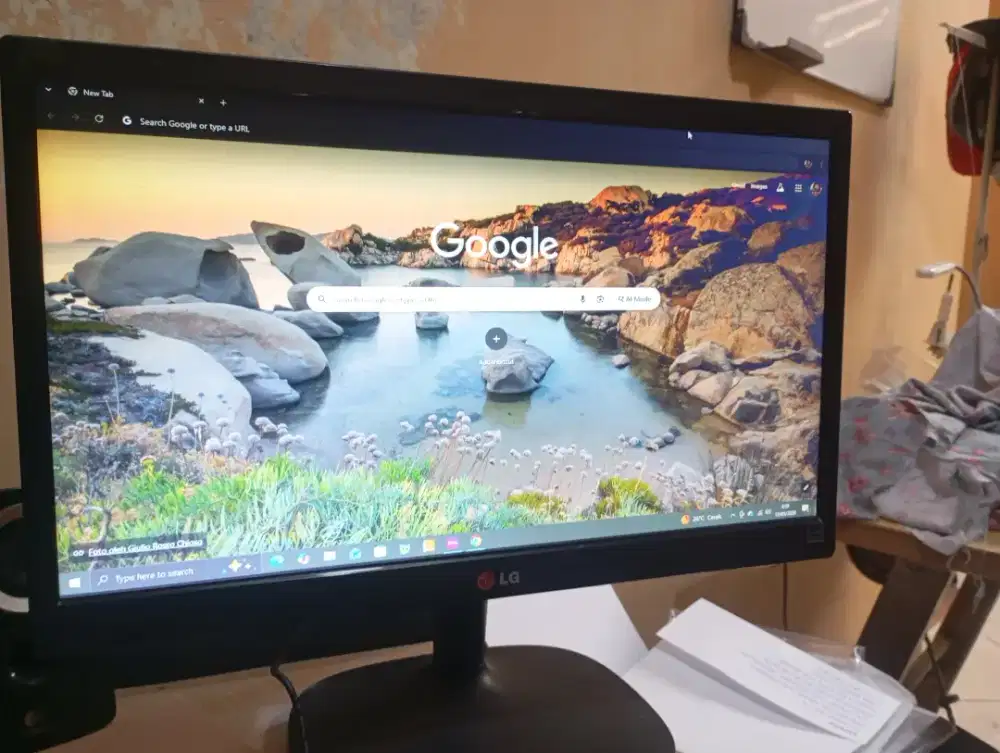 Monitor LED LG 20inc Wide
