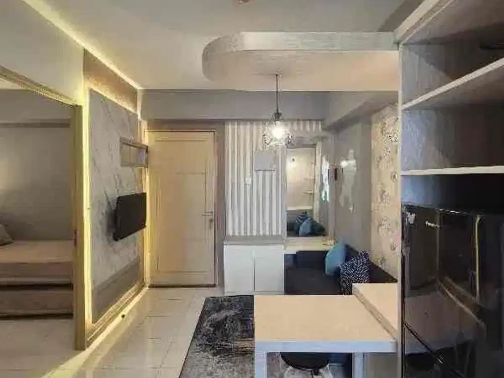 interior baru gress ‼️Apartemen Educity 2 BR full furnisj