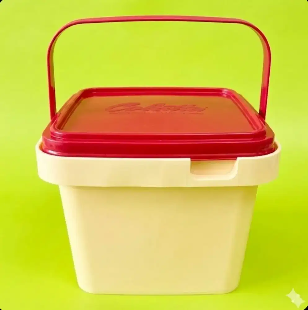 EMBER PLASTIK BEKAS SELAI, KAPASITAS 5 KG, KONDISI BERSIH SIAP PAKAI