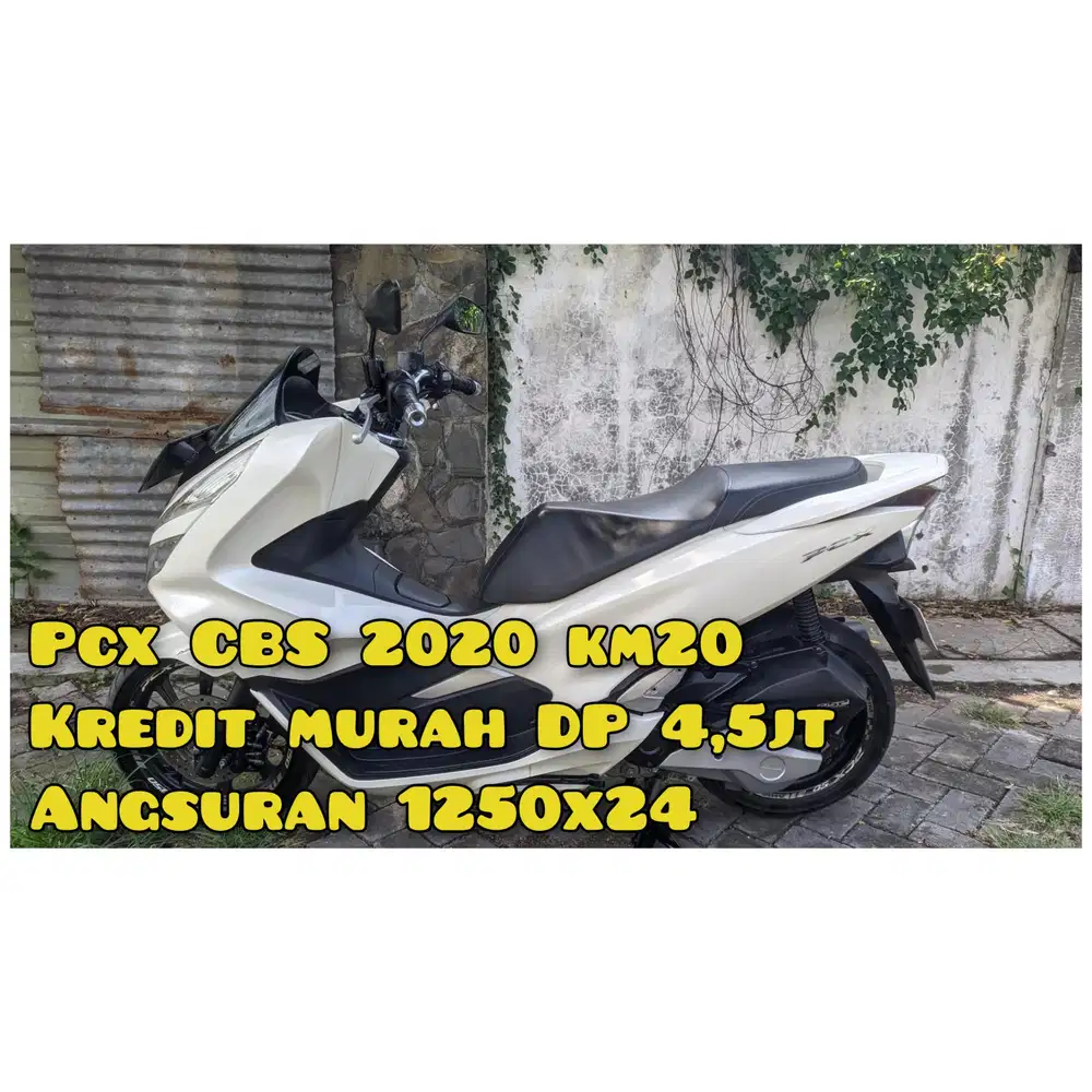 Pcx 150cc 2020 CBS Putih Km20Rban