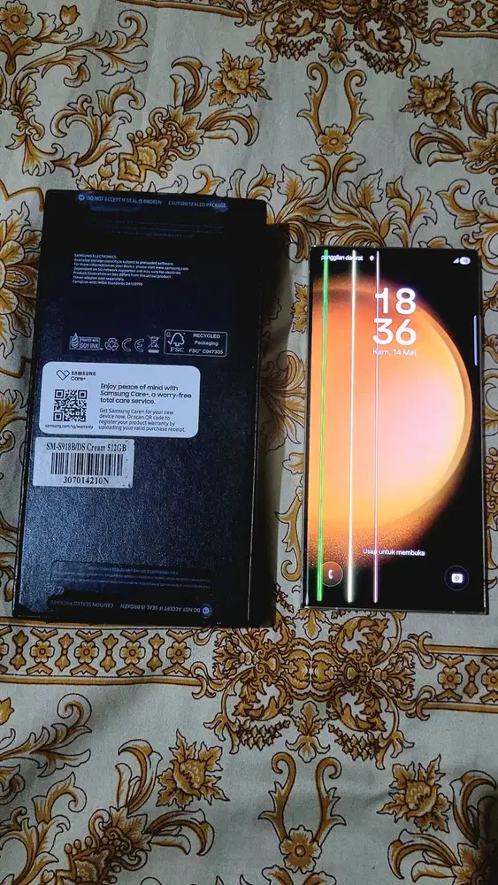 Samsung S23 Ultra 12/512 Fullset Minus Layar