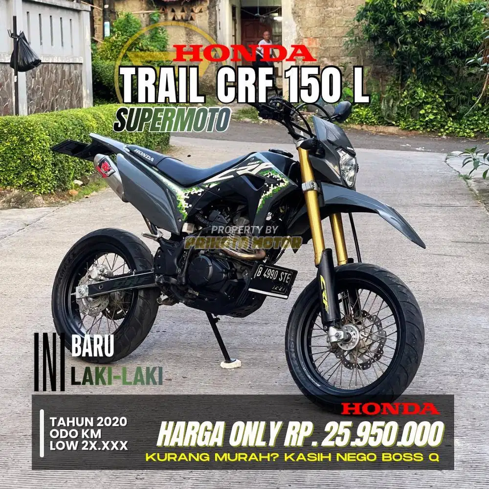 DP MULAI 4,7 JUTA!! HONDA CRF 150L 2020
