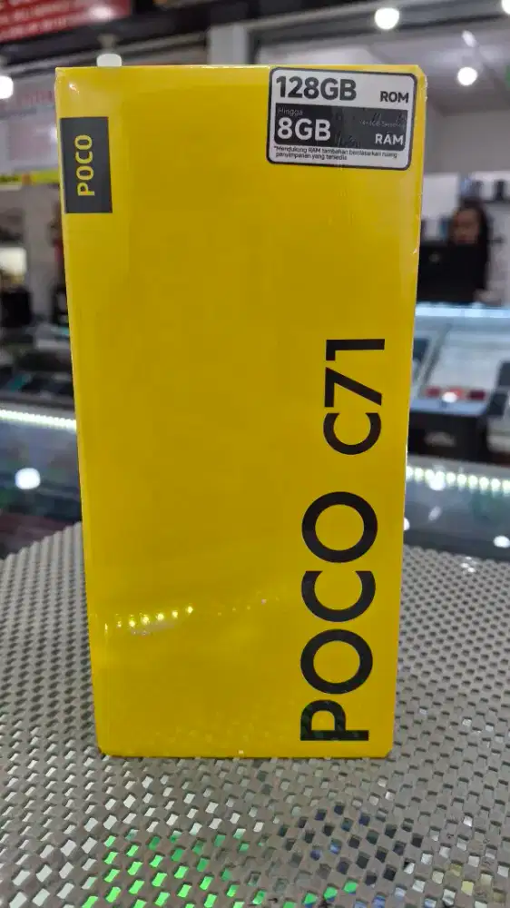 POCO C71 (4+4GB/128GB) Performa Cadas | Layar Cadas 6.88 120Hz |