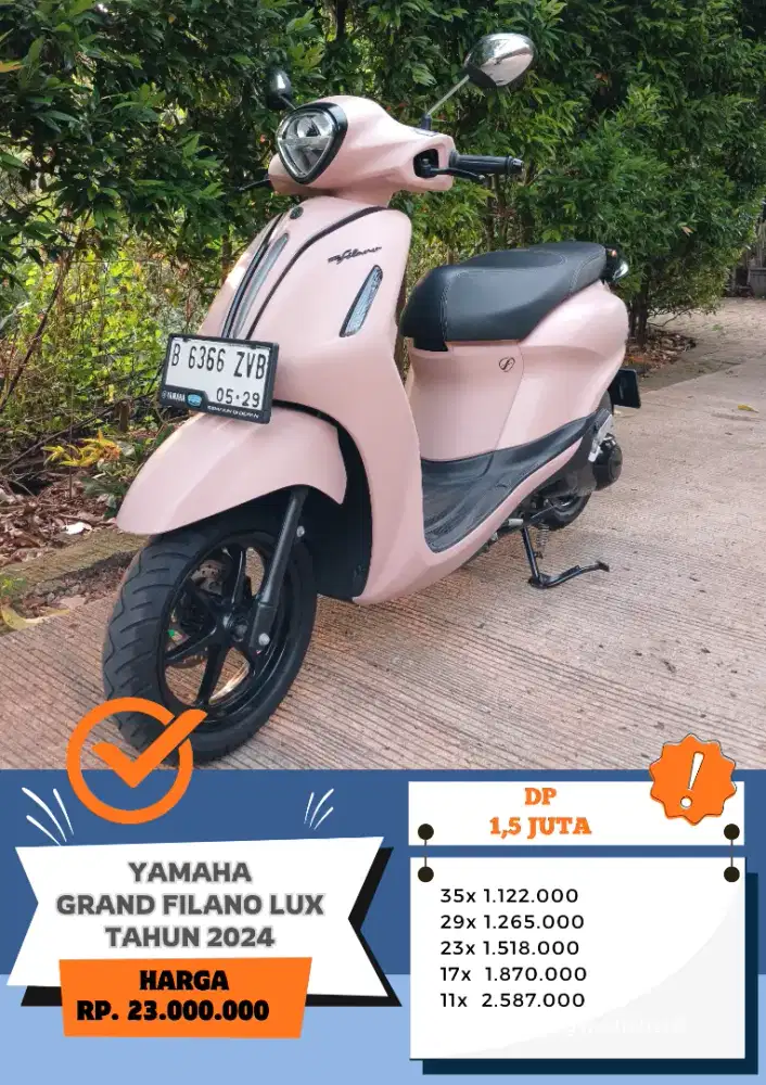 YAMAHA GRAND FILANO LUX TAHUN 2024