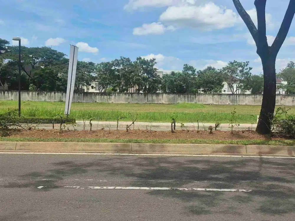 DISEWAKAN KAVLING KOMERSIL DEKAT QBIG DAN AEON MALL DI JALAN BSD UTAMA RAYA