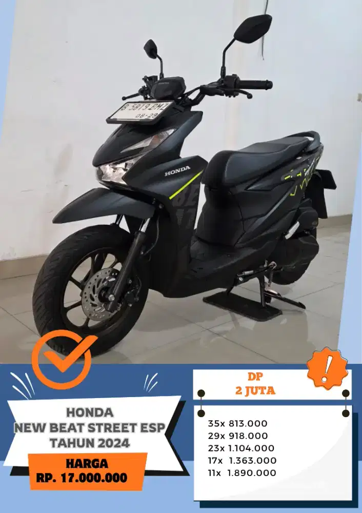 HONDA BEAT STREET ESP TAHUN 2024