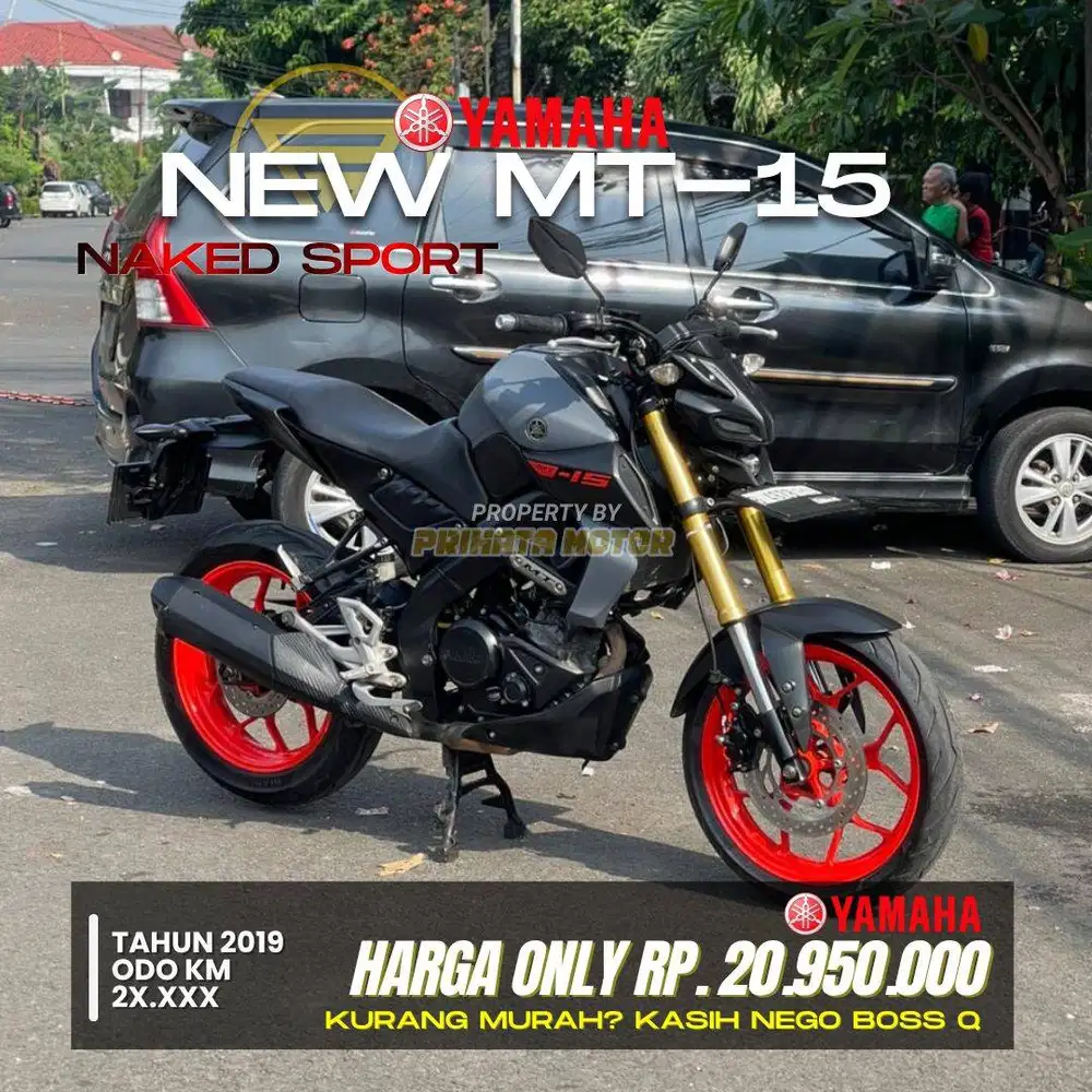 DP MULAI 6,9 JUTA!! YAMAHA MT-15 2019