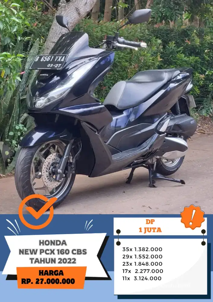 HONDA PCX 160 CBS TAHUN 2022