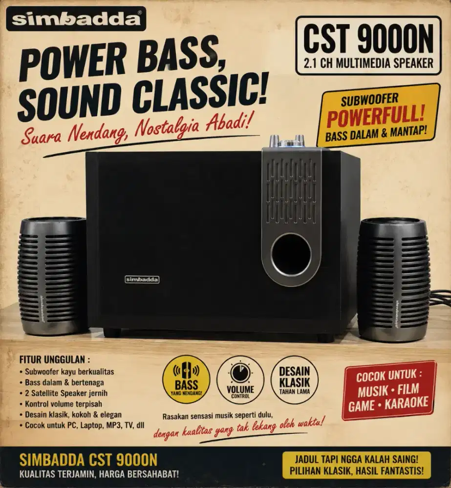 SPEAKER SIMBADDA CST-9000N