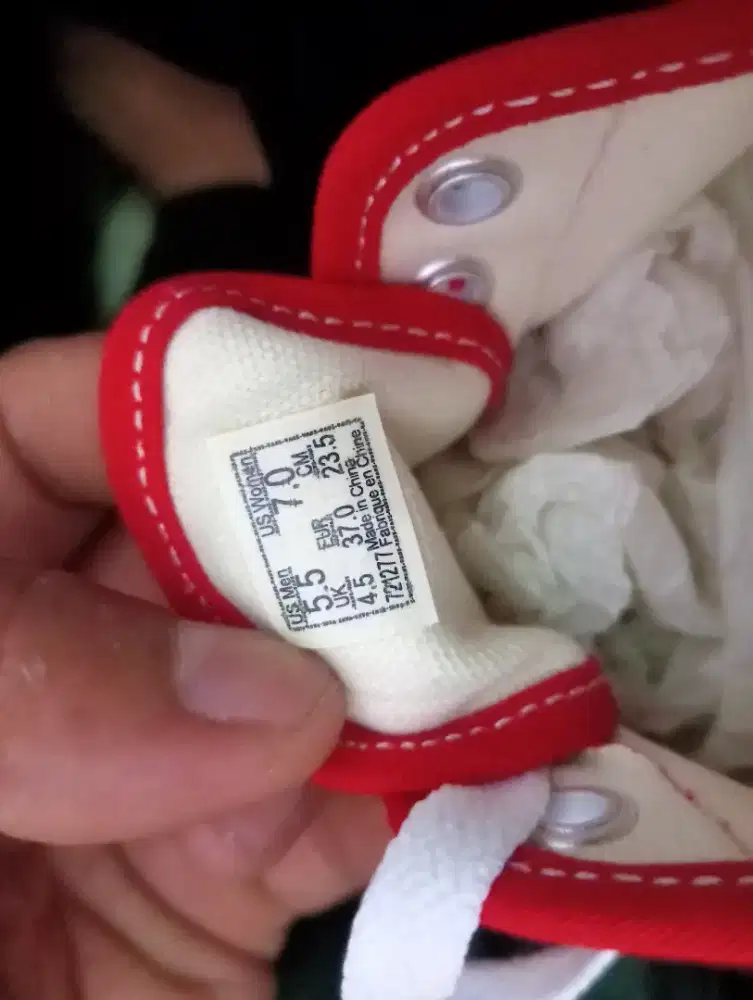 Vans red original