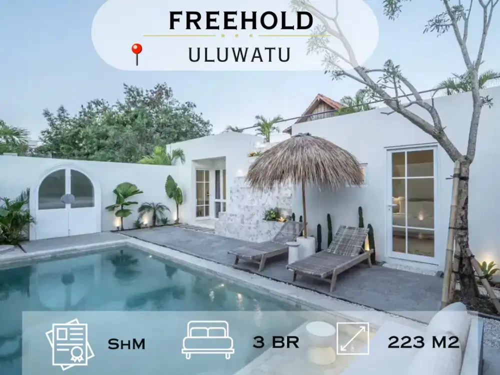 Stunning 3-Bedroom Villa with Private Pool in Uluwatu