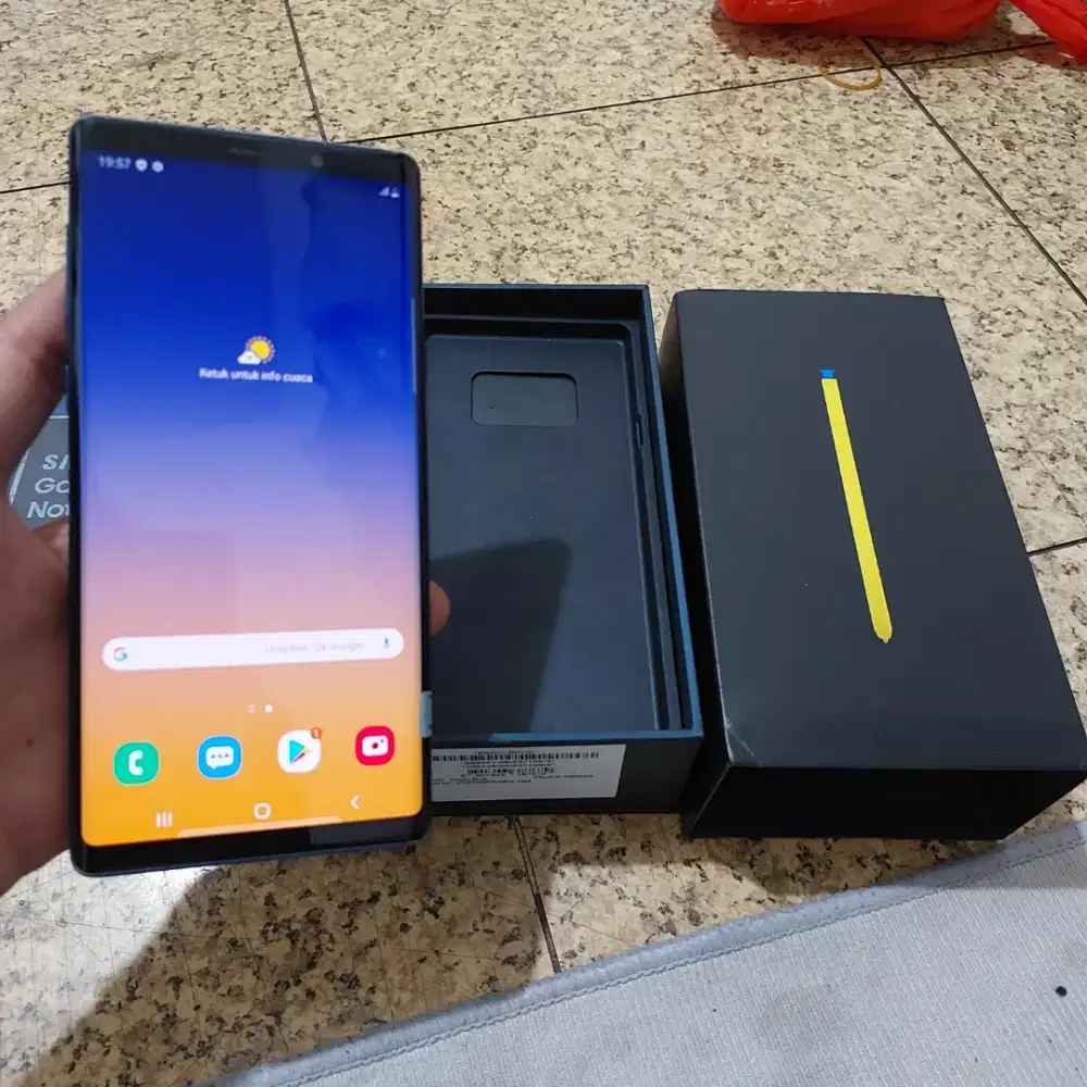 Samsung galaxy note 9 resmi sein