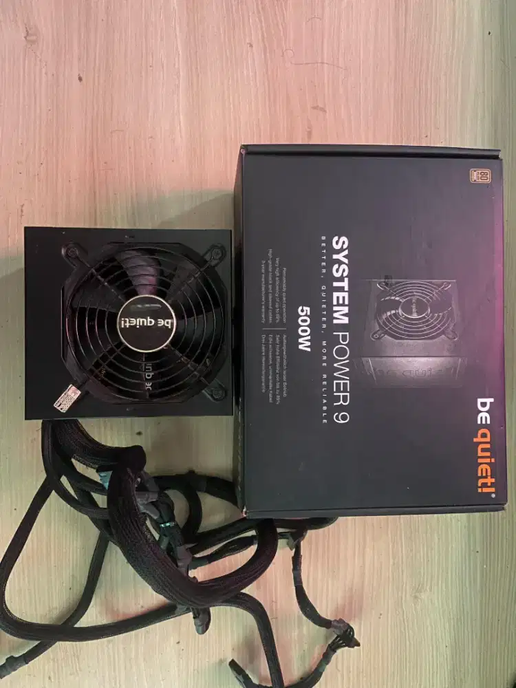 PSU be quiet! SYSTEM POWER 9 500W - 80+ Bronze Certified