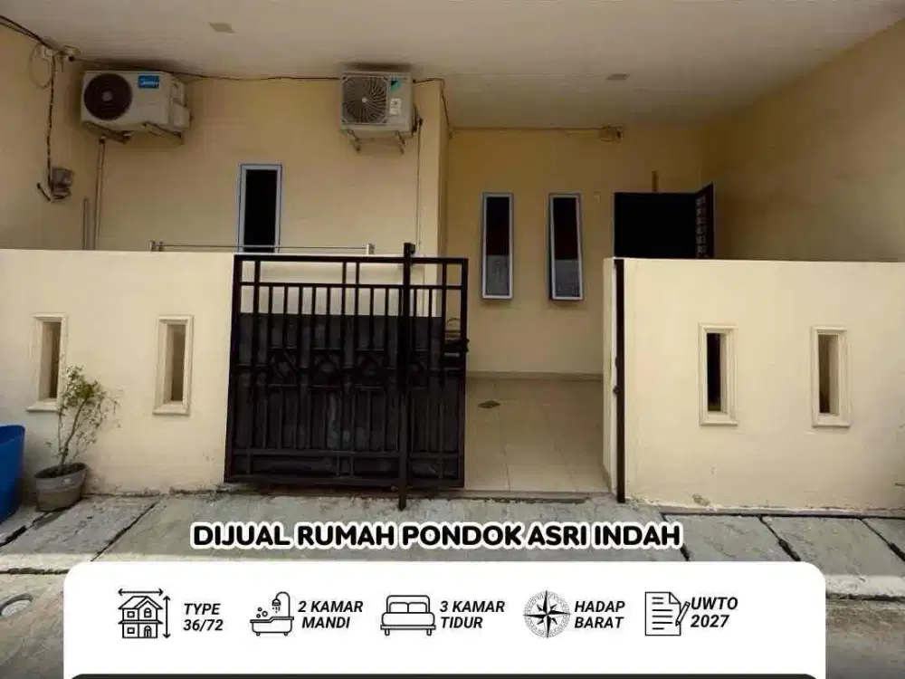 Dijual Rumah pondok asri indah batam