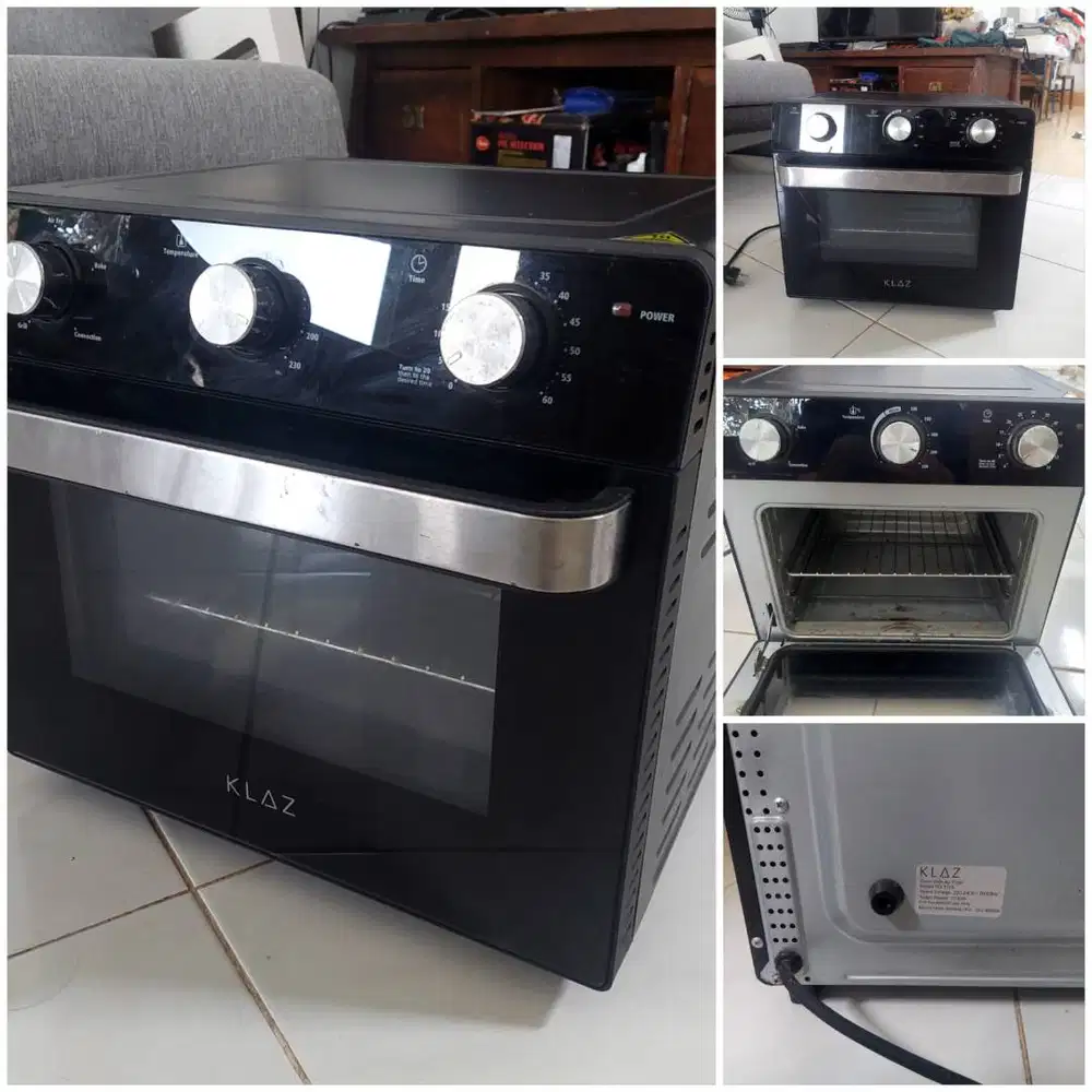 Oven listrik plus air fyer