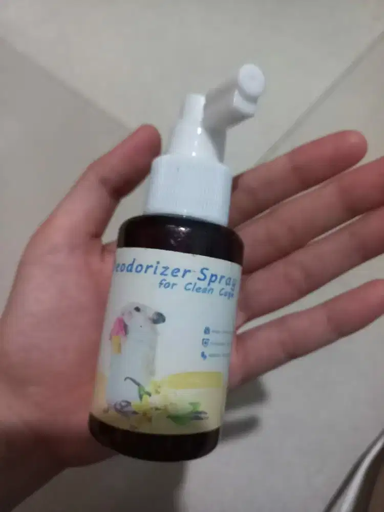 Deodorizer Spray Kandang Hamster
