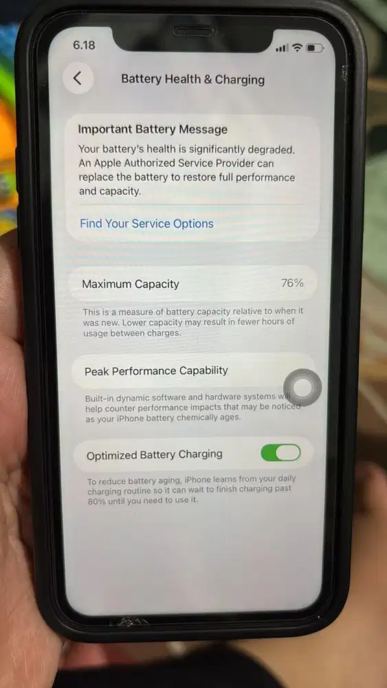 Di jual iphone 11 hitam 128