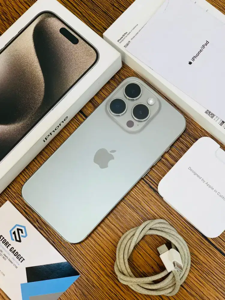 IPHONE 15 PRO 128GB IBOX NATURAL