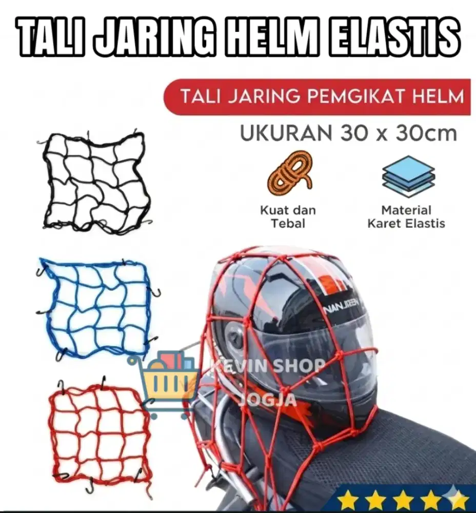 JARING PENGIKAT HELM JARING SERBAGUNA