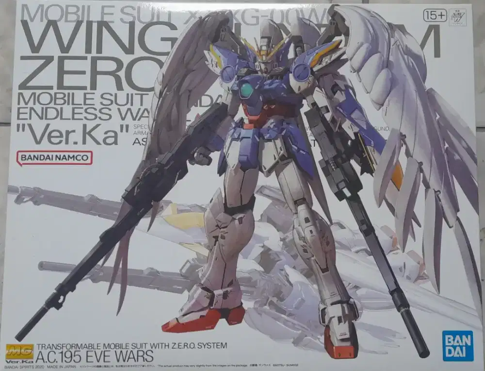 Gundam wing zero ew ver ka
