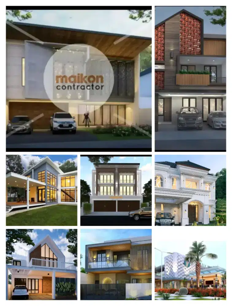 KONTRAKTOR BANGUN & RENOVASI RUMAH, VILLA, RESOR DLL