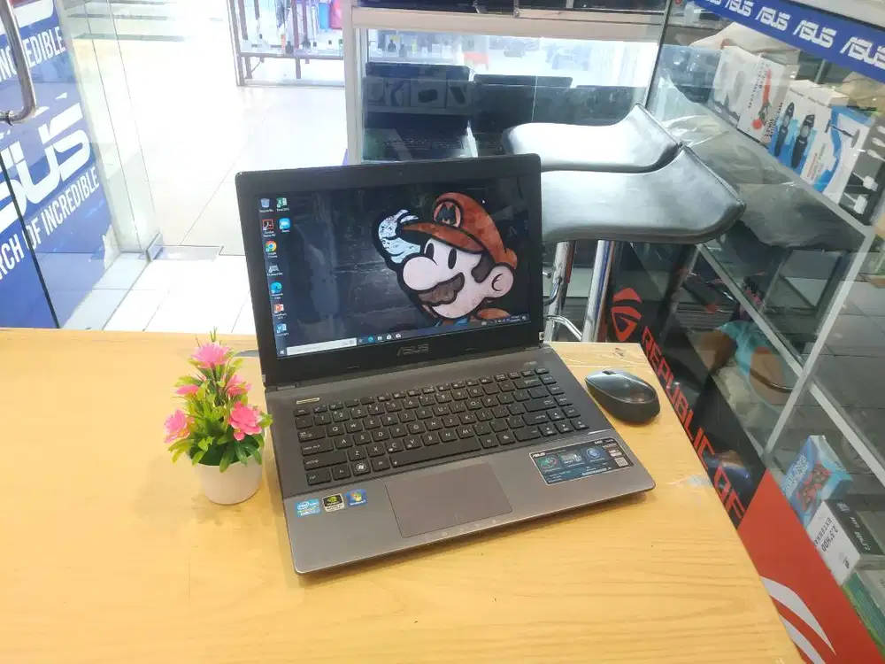 laptop asus k45vs core i7 ram 8gb ssd 128gb nvidia