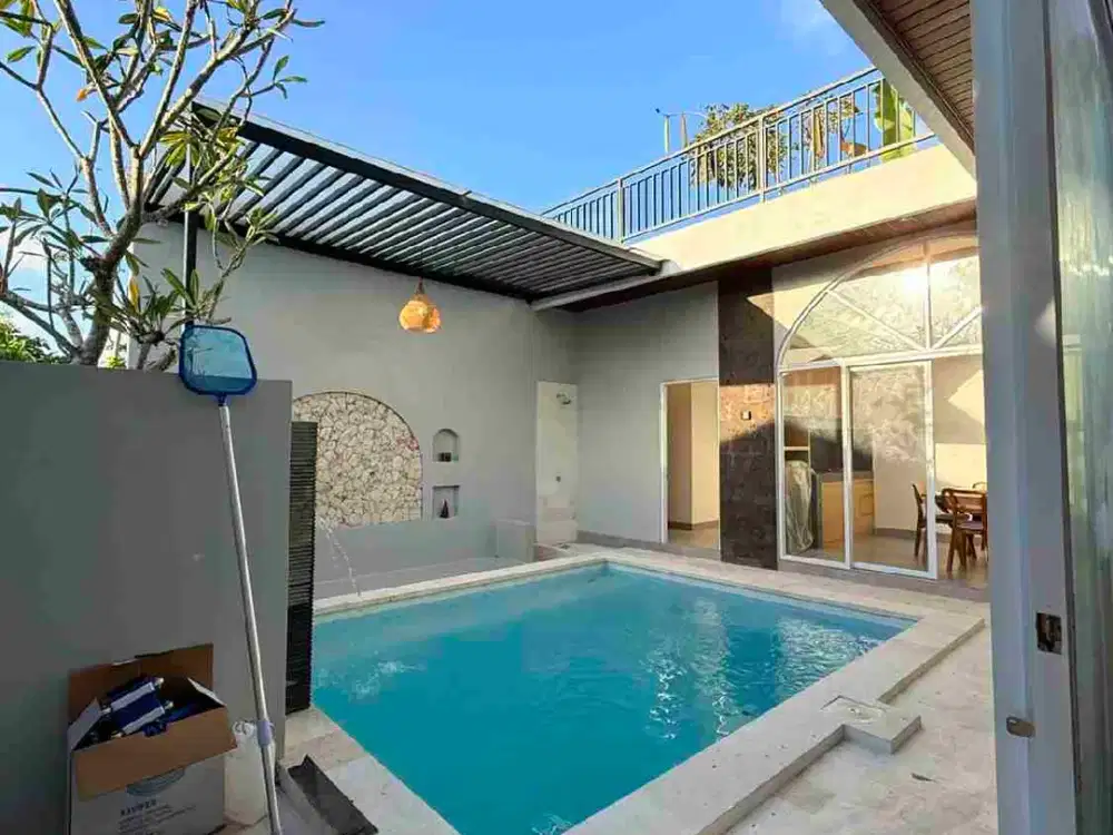 Dijual villa baru dengan rooftop View ocean di Nusadua dekat bandara