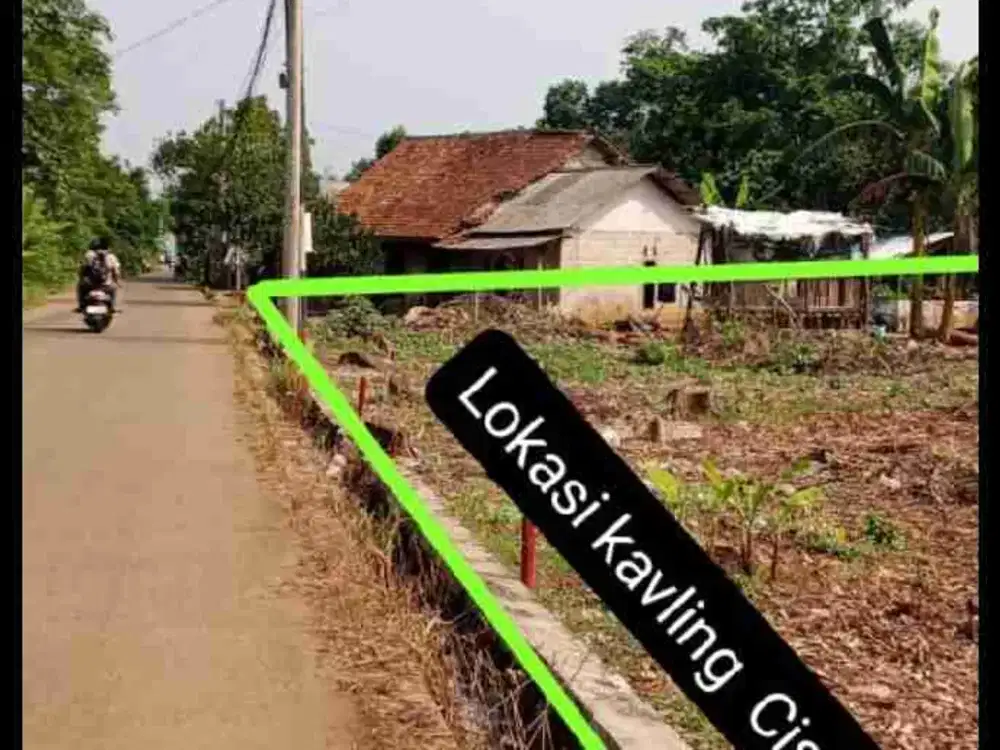 dijual kavling untuk rumah di Cisauk