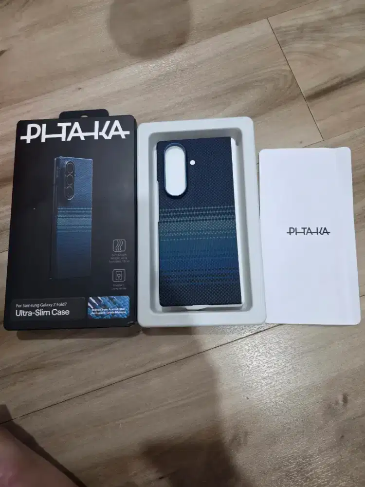 Case fold 7 pitaka moonrise original(like new)double tap blm copot,NET