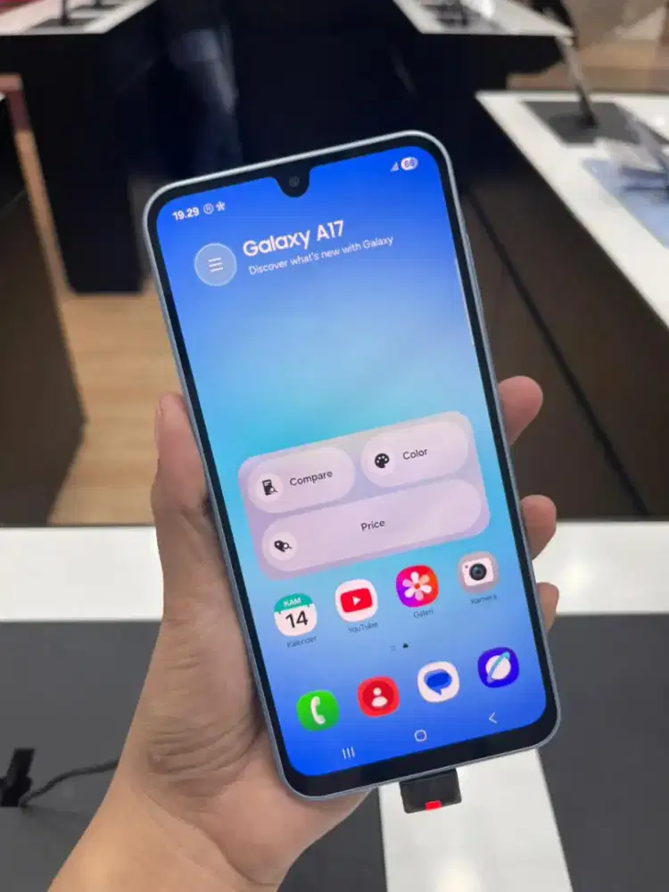 Kredit samsung A17 4G 8/128gb NEW! Free 1x cicilan garansi resmi!