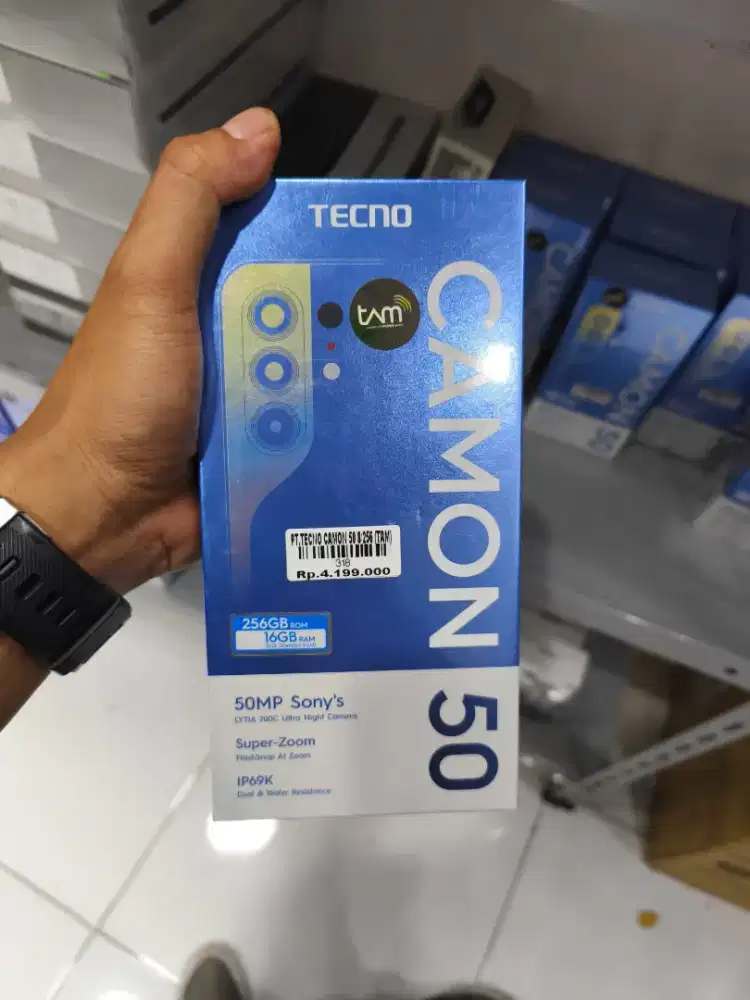 TECNO CAMON 50 12/256GB | ATLANTIS DAHSYAT
