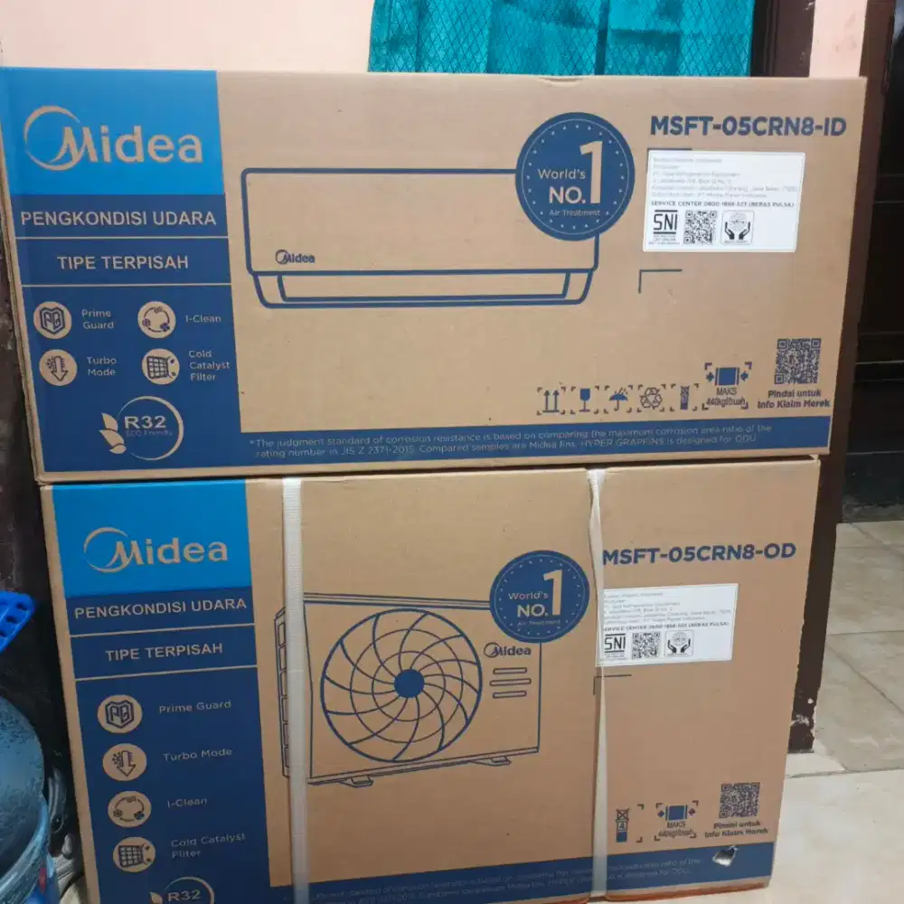 AC midea 1/2 pk