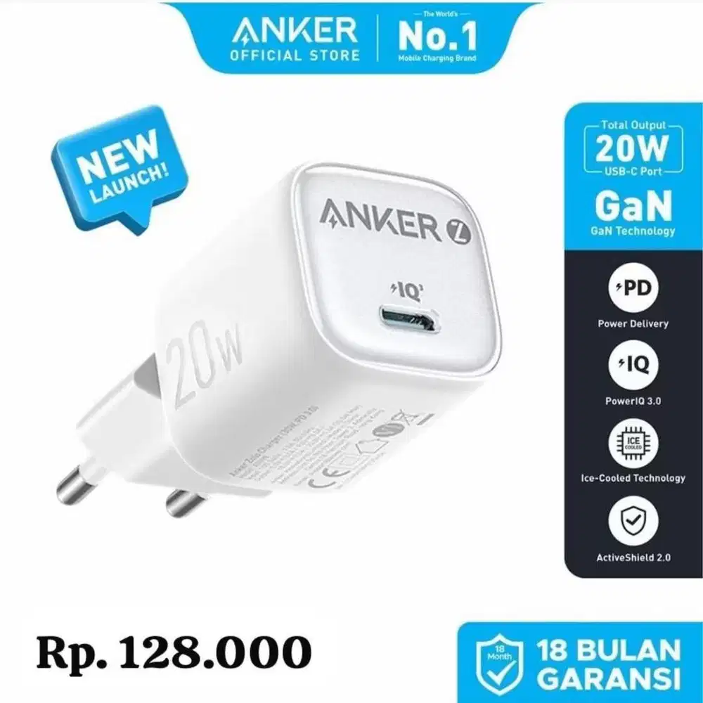 CHARGER ANKER 20W