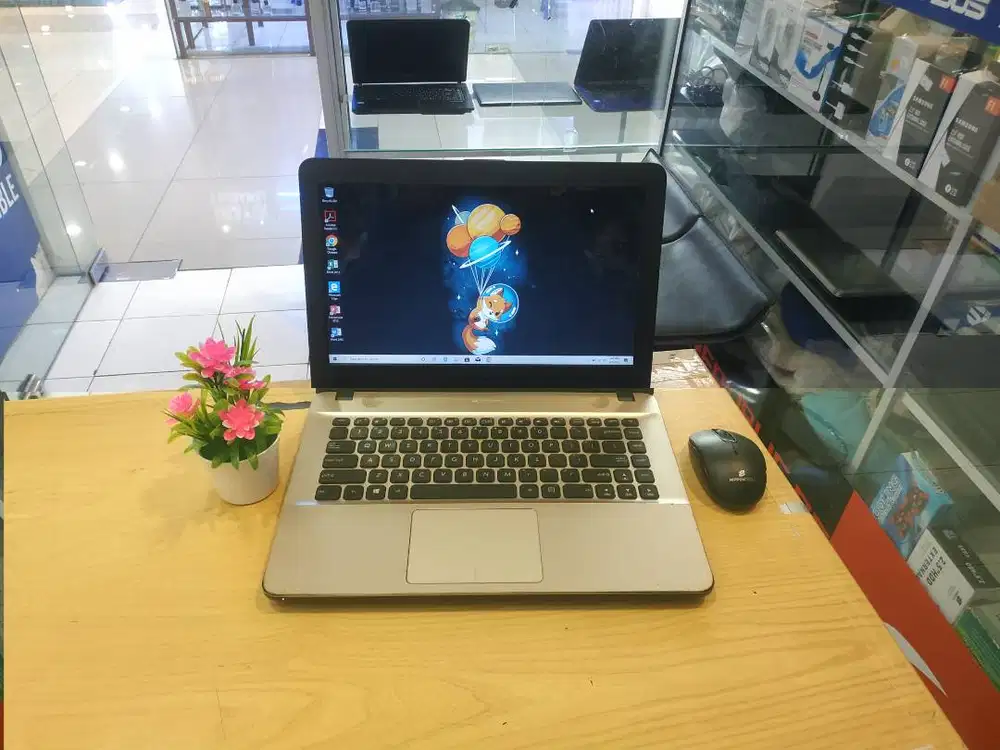 laptop asus x441n celeron ram 2gb hdd 500gb