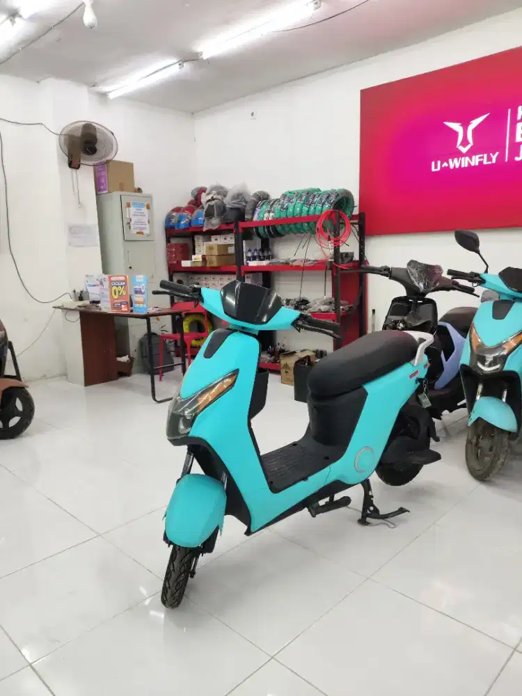 PROMO TERBATAS BISA CICILAN TANPA DP SEPEDA LISTRIK UWINFLY GARNSI 10T