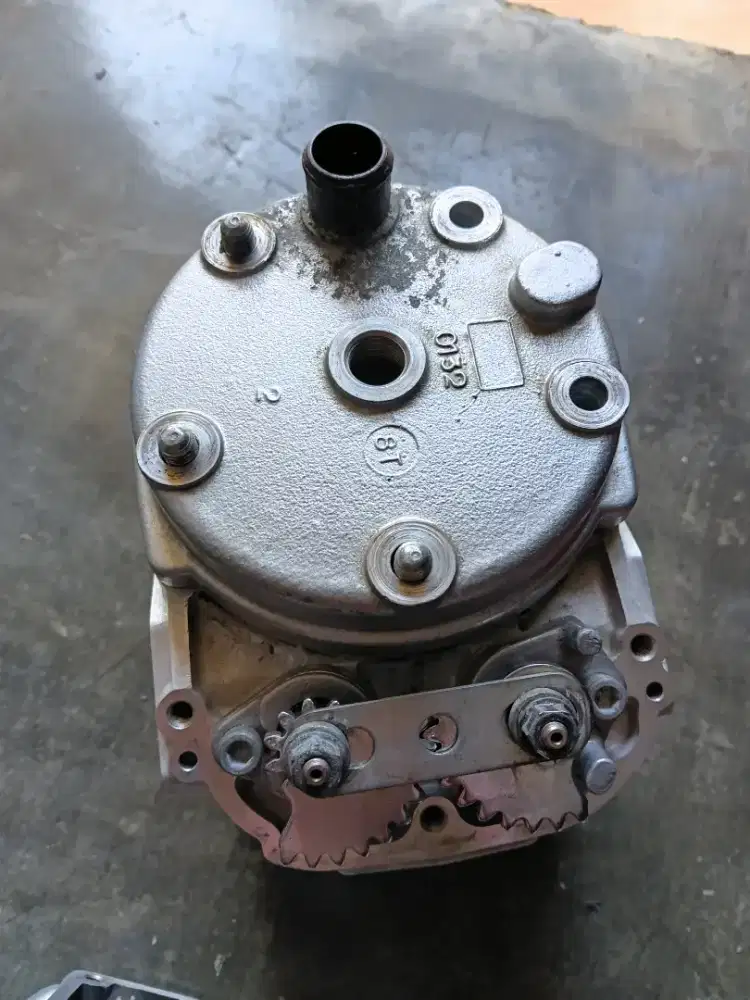 Boring + head ninja 2tak. Ukuran piston 68 pin 15