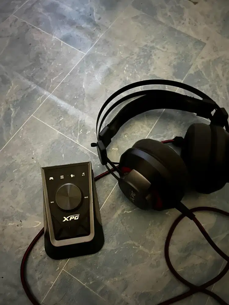 Headphone Xpg + soundcard