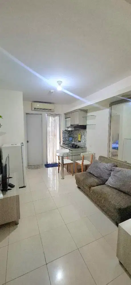 Sewa 2BR Full Furnished Apartemen Bassura City Siap Huni Tower Dahlia