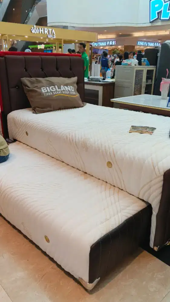 Cicilan bed dorong bigland promo bunga mulai 0%