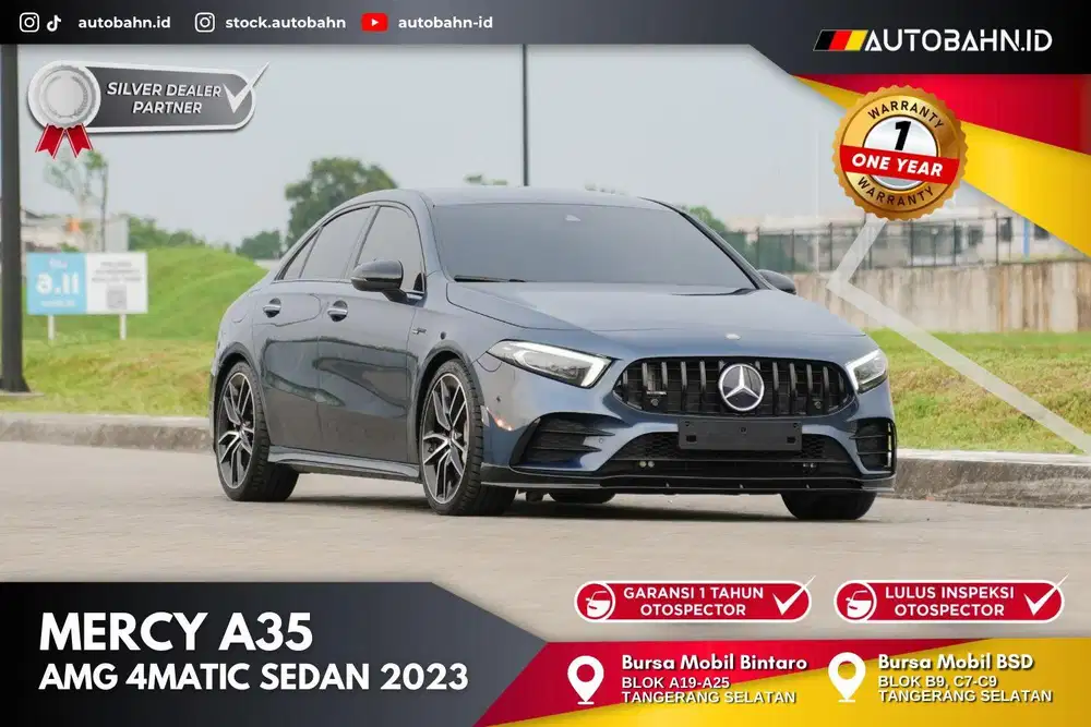 Mercedes Benz A35 2.0 AMG 4MATIC Sedan 2023 Rare Warranty! 330i 320i