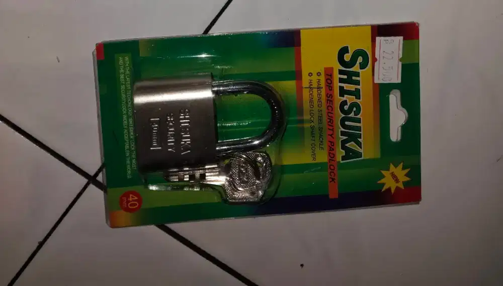 Gembok top security padlock Shisuka