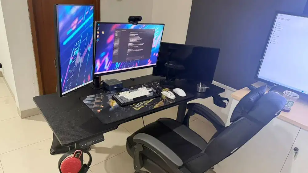 PAKET LENGKAP SETUP WORKSTATION - 11 ITEM ALL-IN-ONE