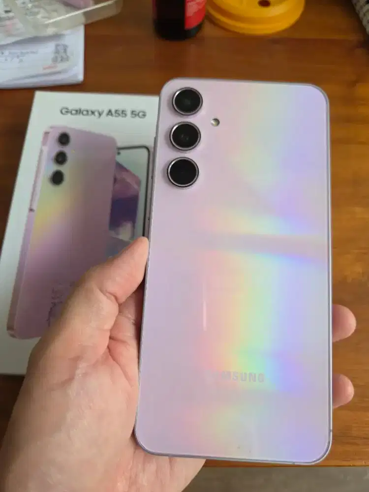 Samsung Galaxy A55 5G 8/256 Lilac Purple Original SEIN Mulus